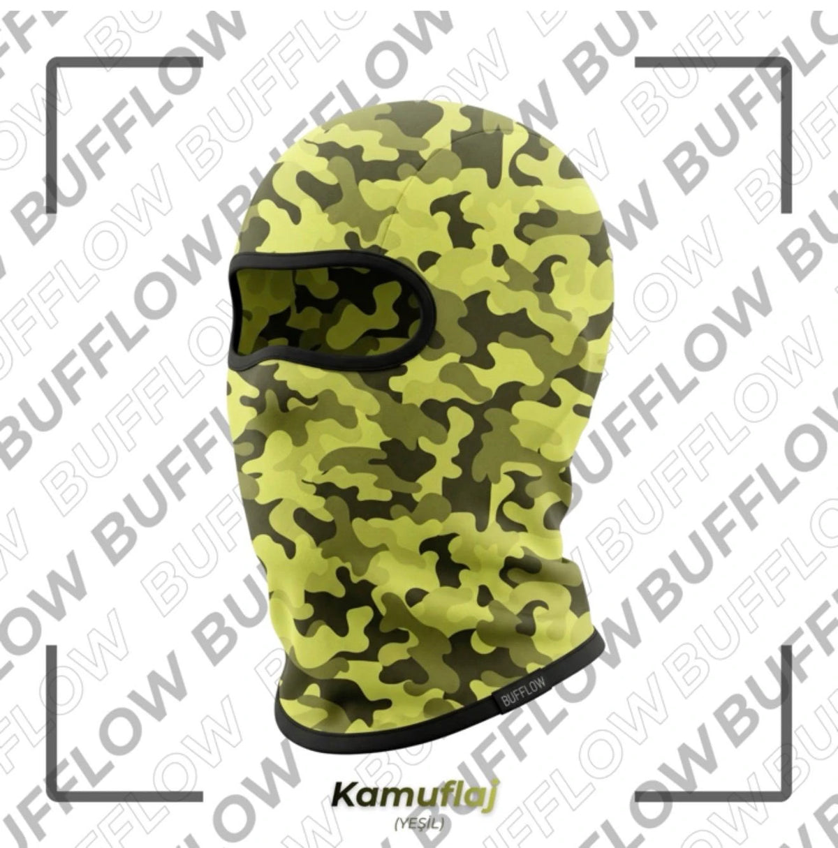 YEŞİL KAMUFLAJ BALAKLAVA