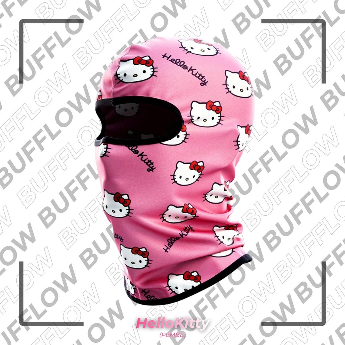 HELLOKİTTY BALAKLAVA PEMBE